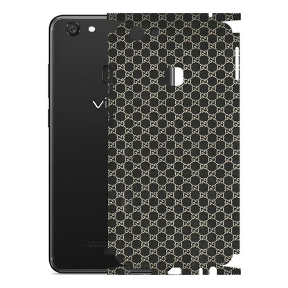 VIVO Y Series Phone Skins (All Models) - Black G Print - 3D Embossed Finish (L-109) Vivo Y79