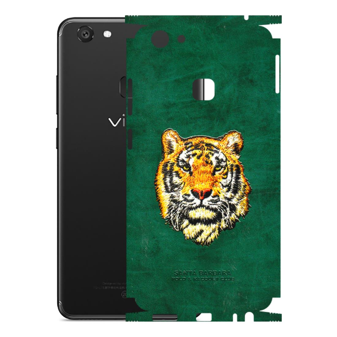 VIVO Y Series Phone Skins (All Models) - Leather Feel Tiger - 3D Embossed Finish (L-111) Vivo Y79