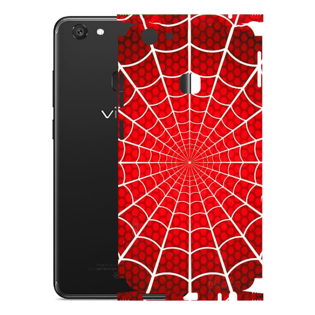 VIVO Y Series Phone Skins (All Models) - Classic Spidey Web - 3D Embossed Finish (L-115) Vivo Y79