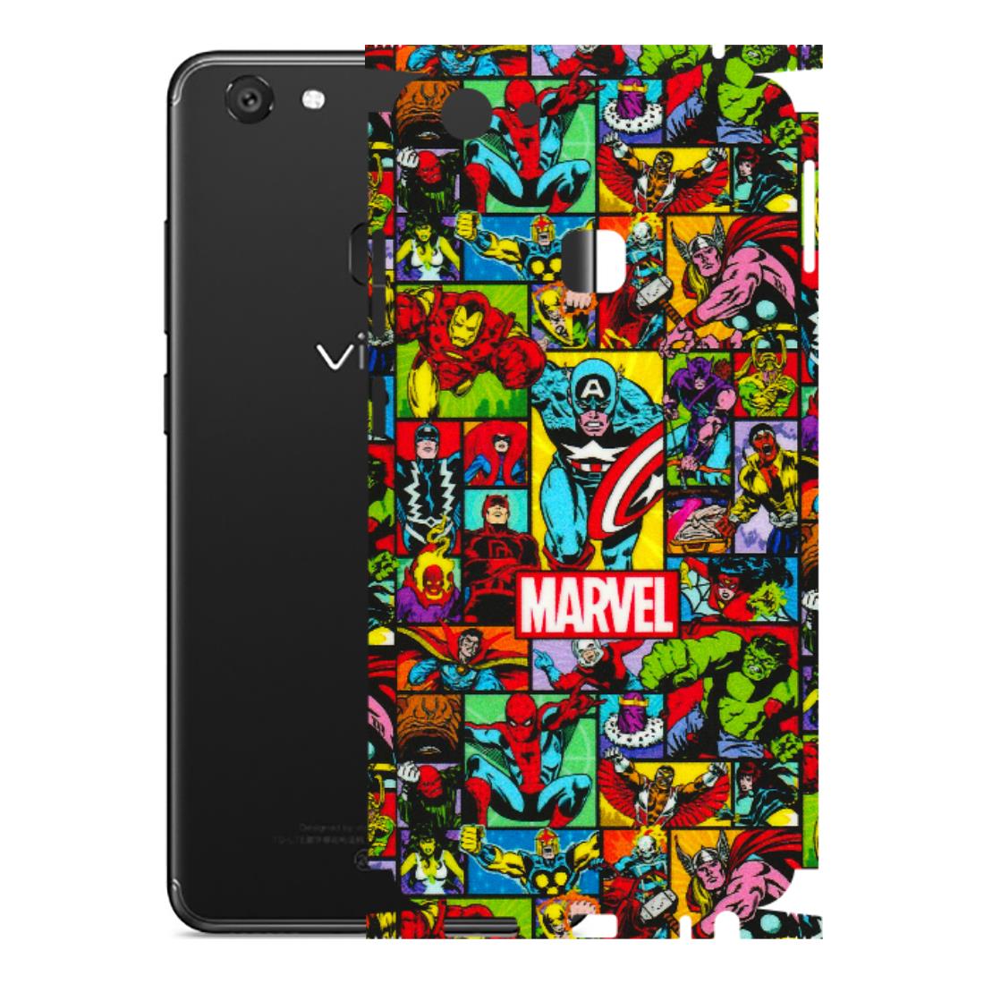 VIVO Y Series Phone Skins (All Models) - MARVELOUS Comic Characters - 3D Embossed Finish (L-129) Vivo Y79