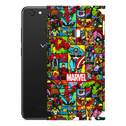 VIVO Y Series Phone Skins (All Models) - MARVELOUS Comic Characters - 3D Embossed Finish (L-129) Vivo Y79