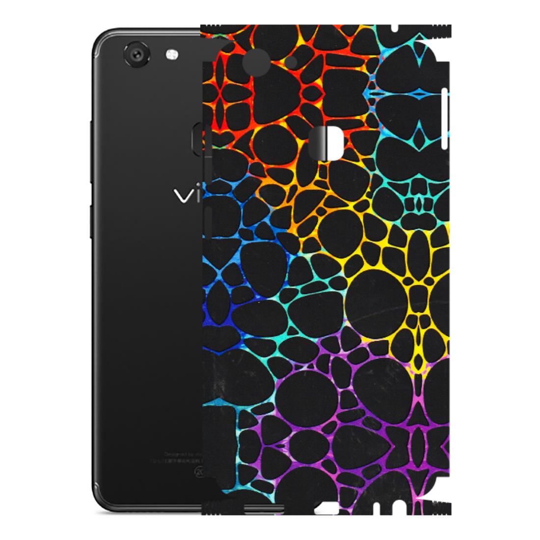 VIVO Y Series Phone Skins (All Models) - Abstract Art MultiColour - 3D Embossed Finish (L-133) Vivo Y79