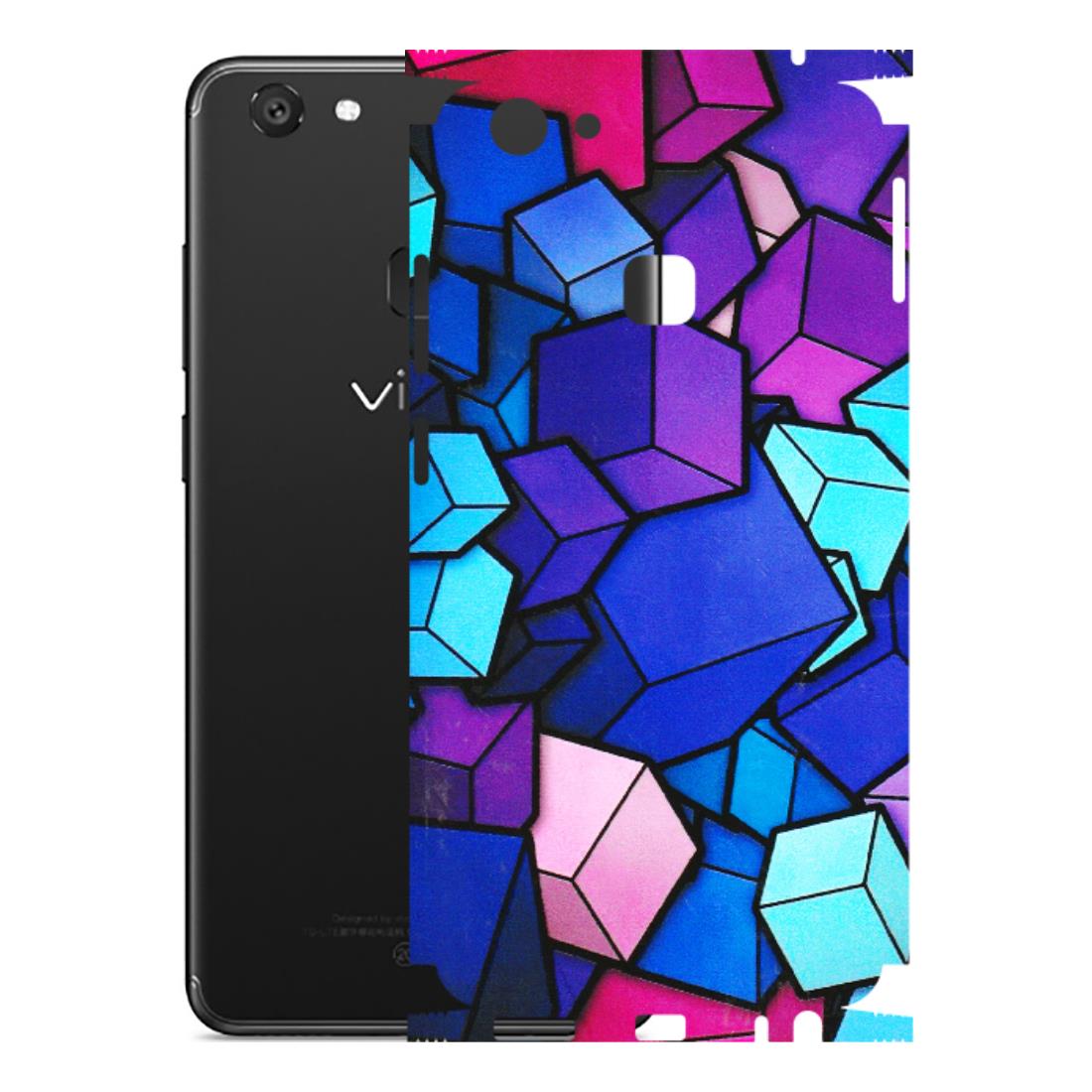 VIVO Y Series Phone Skins (All Models) - Cube Doodle - 3D Embossed Finish (L-141) Vivo Y79