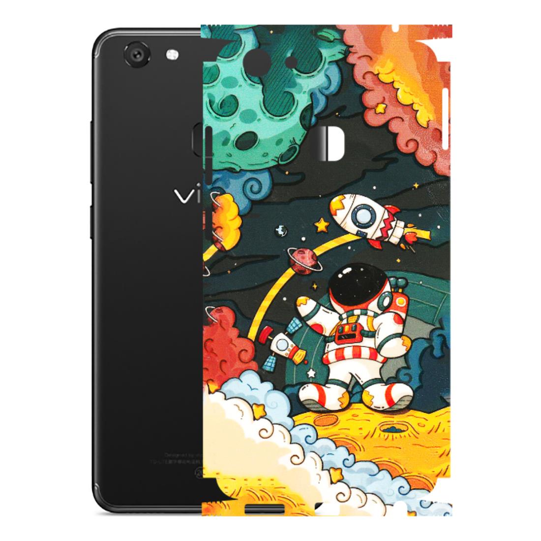 VIVO Y Series Phone Skins (All Models) - Astronauts & Spaceship - 3D Embossed Finish (L-145) Vivo Y79