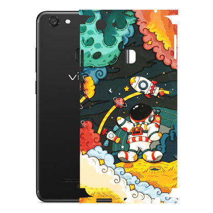 VIVO Y Series Phone Skins (All Models) - Astronauts & Spaceship - 3D Embossed Finish (L-145) Vivo Y79