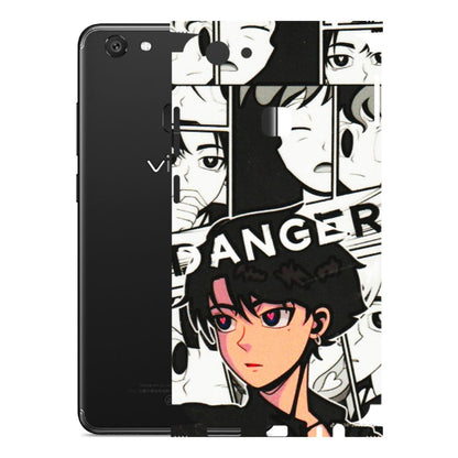 VIVO Y Series Phone Skins (All Models) - Danger Anime - 3D Embossed Finish (L-155) Vivo Y79