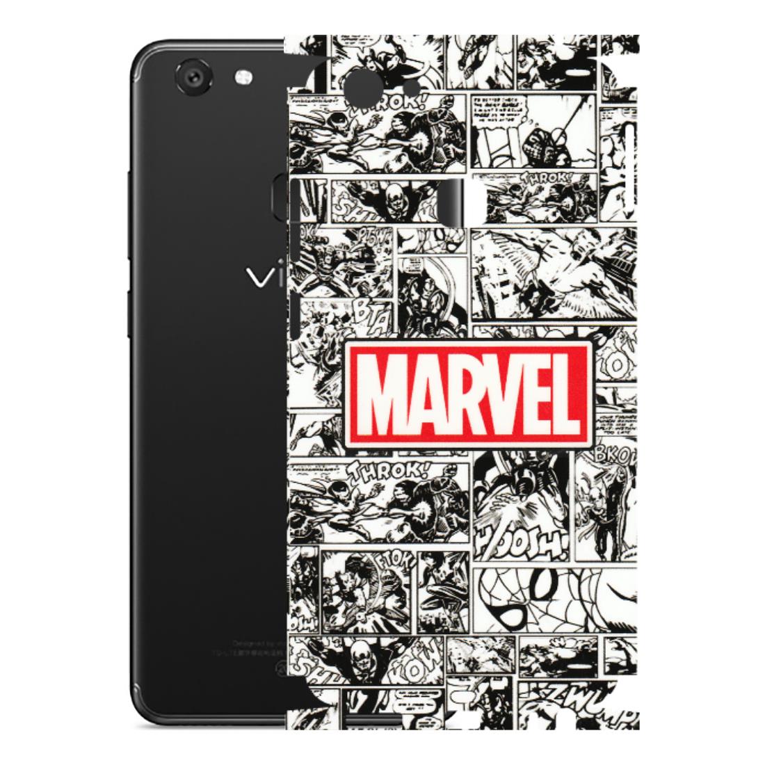 VIVO Y Series Phone Skins (All Models) - Marvel Comic - 3D Embossed Finish (L-171) Vivo Y79