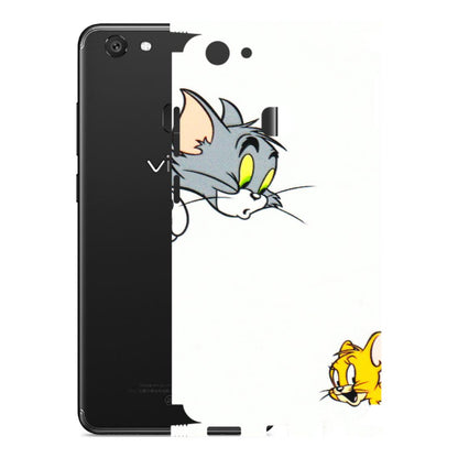 VIVO Y Series Phone Skins (All Models) - Cute Tom And Jerry - 3D Embossed Finish (L-220) Vivo Y79