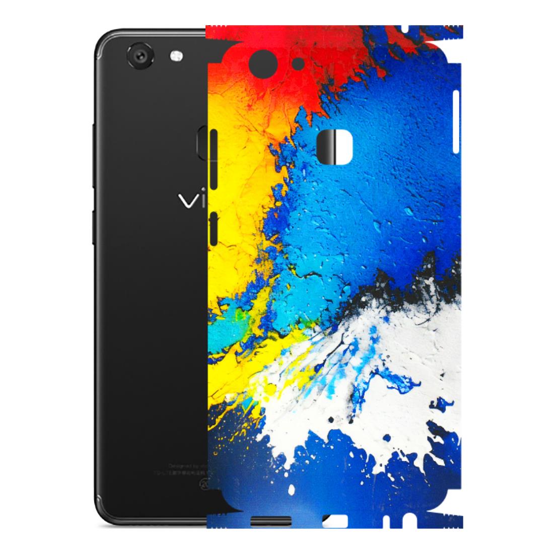 VIVO Y Series Phone Skins (All Models) - Acrylic Paint Spill - 3D Embossed Finish (L-229) Vivo Y79