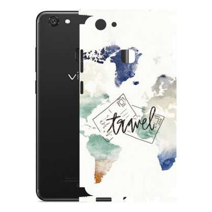 VIVO Y Series Phone Skins (All Models) - Travel The World - 3D Embossed Finish (L-232) Vivo Y79