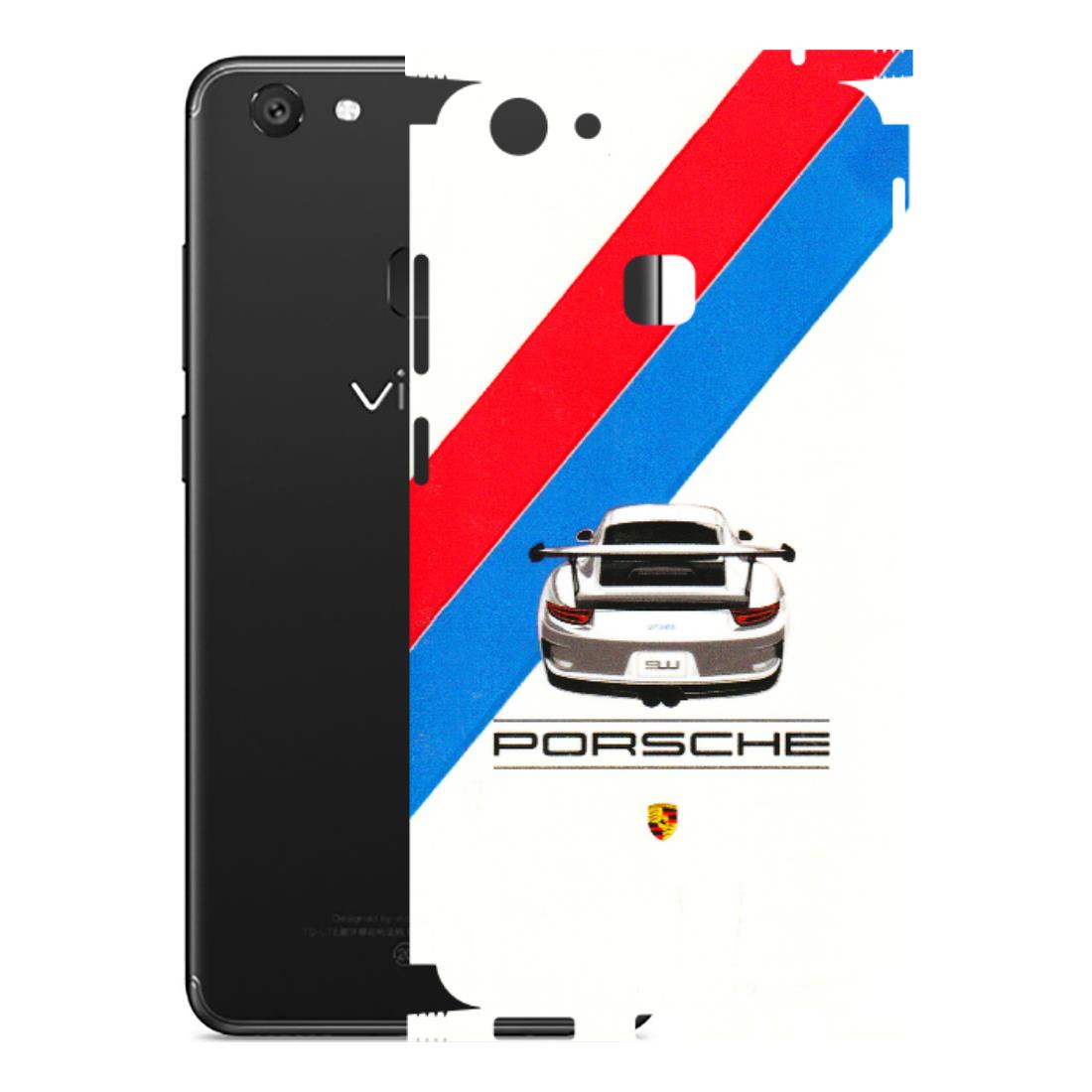 VIVO Y Series Phone Skins (All Models) - Porche Car Sober Logo - 3D Embossed Finish (L-248) Vivo Y79
