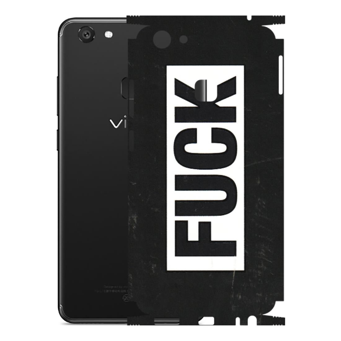 VIVO Y Series Phone Skins (All Models) - The F Word - 3D Embossed Finish (L-255) Vivo Y79