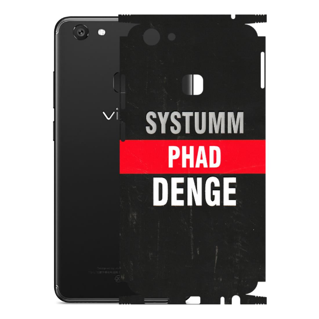 VIVO Y Series Phone Skins (All Models) - Systumm Phad Denge - 3D Embossed Finish (L-278) Vivo Y79