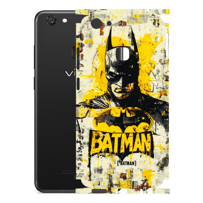 VIVO Y Series Phone Skins (All Models) - Batman Yellow BT - 3D Embossed Finish (L-304) Vivo Y79