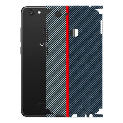 VIVO Y Series Phone Skins (All Models) - Blue Sober Lines - 3D Embossed Finish (L-305) Vivo Y79