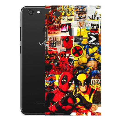 VIVO Y Series Phone Skins (All Models) - Spidy Wolverine - 3D Embossed Finish (L-310) Vivo Y79