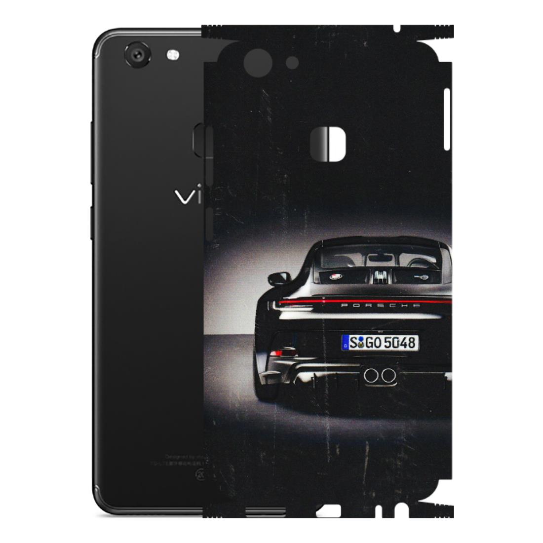 VIVO Y Series Phone Skins (All Models) - New Black Porsche GT3 - 3D Embossed Finish (L-327) Vivo Y79