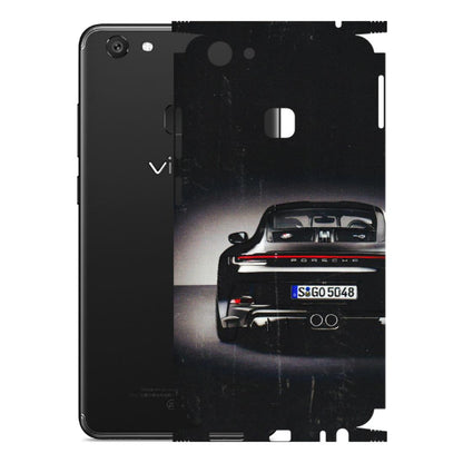 VIVO Y Series Phone Skins (All Models) - New Black Porsche GT3 - 3D Embossed Finish (L-327) Vivo Y79