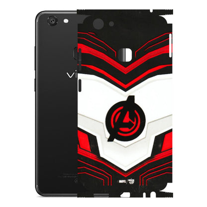 VIVO Y Series Phone Skins (All Models) - Avengers Logo - 3D Embossed Finish (L-55) Vivo Y79