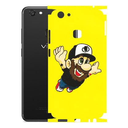 VIVO Y Series Phone Skins (All Models) - Flying Beardo - 3D Embossed Finish (L-60) Vivo Y79