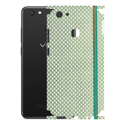 VIVO Y Series Phone Skins (All Models) - Gucci Fabric Pattern - 3D Embossed Finish (L-73) Vivo Y79