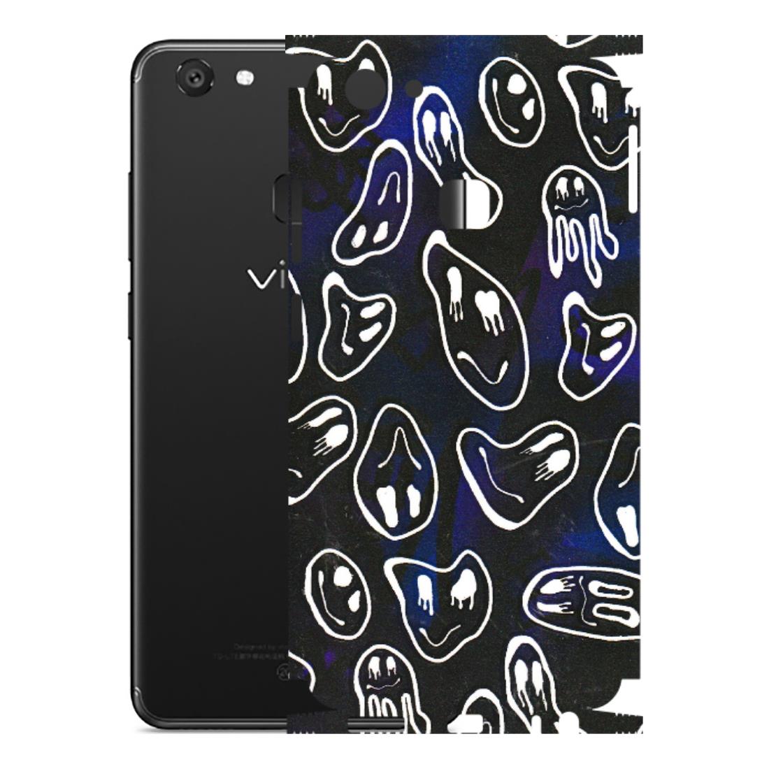 VIVO Y Series Phone Skins (All Models) - Distorted Smileys - 3D Embossed Finish (L-92) Vivo Y79