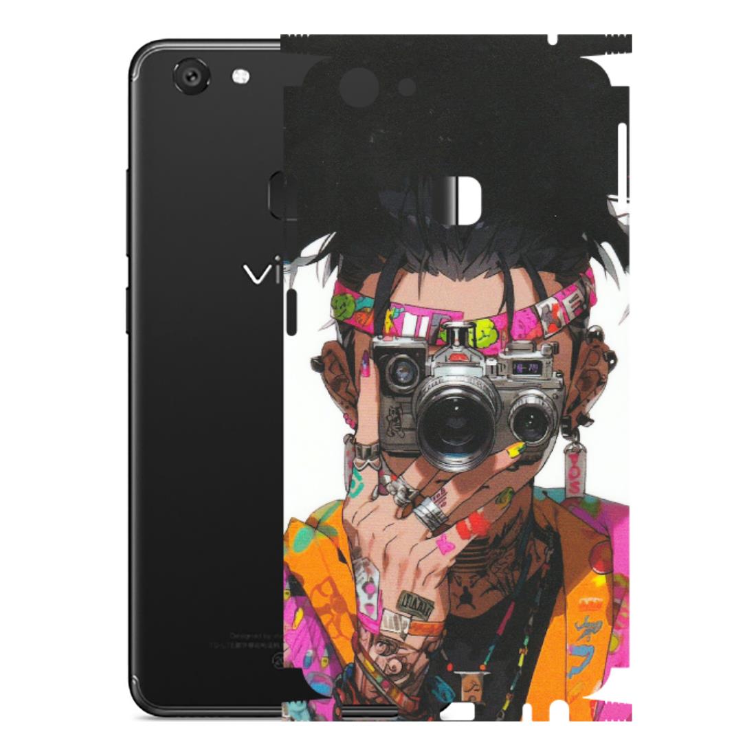 VIVO Y Series Phone Skins (All Models) - Camera Lover Girl - Matte Finish (M-09) Vivo Y79