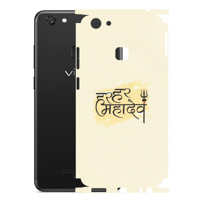 VIVO Y Series Phone Skins (All Models) - Har Har Mahadev - Matte Finish (M-10) Vivo Y79