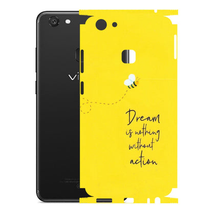 VIVO Y Series Phone Skins (All Models) - Dream Is Nothing Without Action - Matte Finish (M-138) Vivo Y79