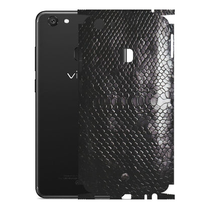 VIVO Y Series Phone Skins (All Models) - Black Snack Leather - Matte Finish (M-147) Vivo Y79