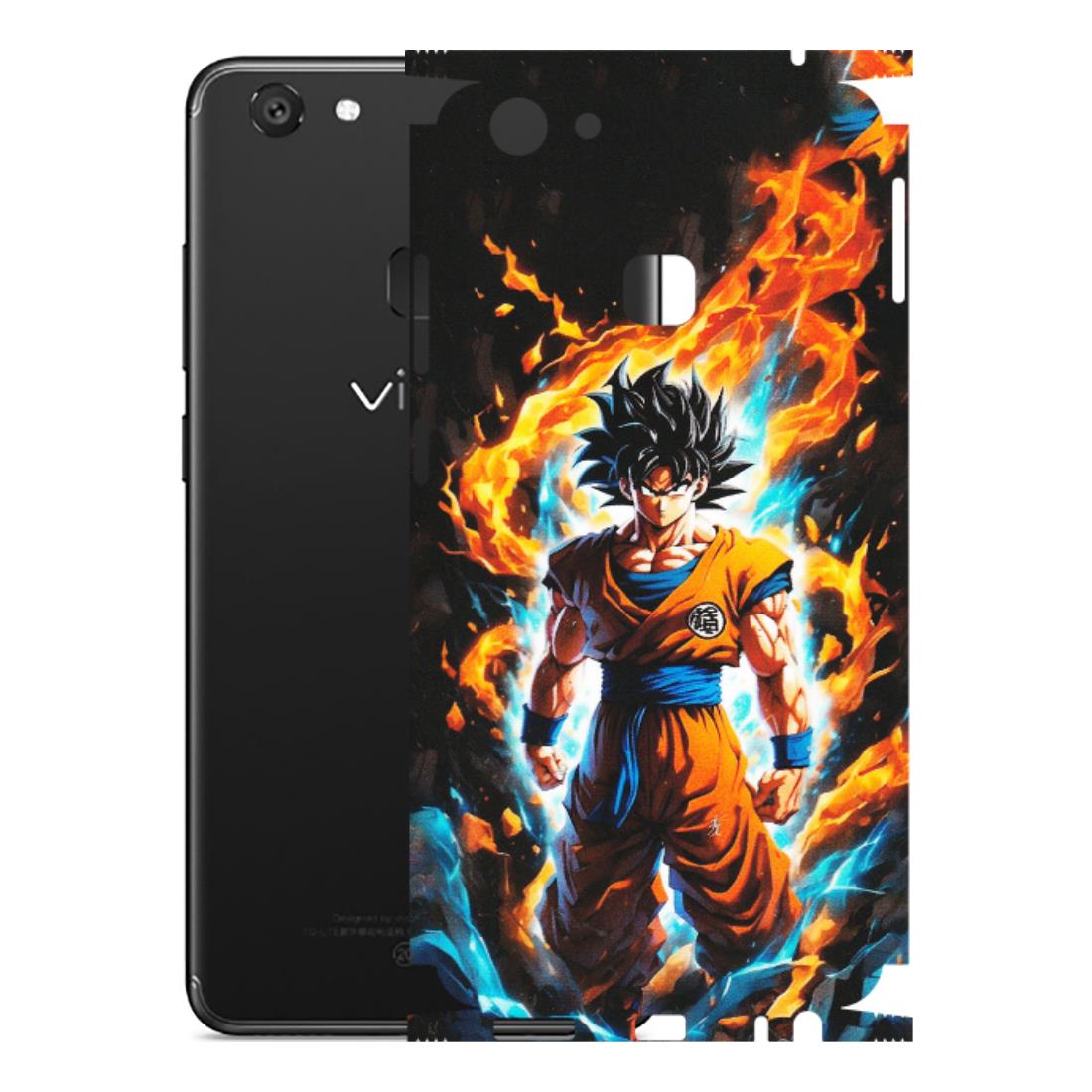 VIVO Y Series Phone Skins (All Models) - Goku Transformation Anime - Matte Finish (M-159) Vivo Y79