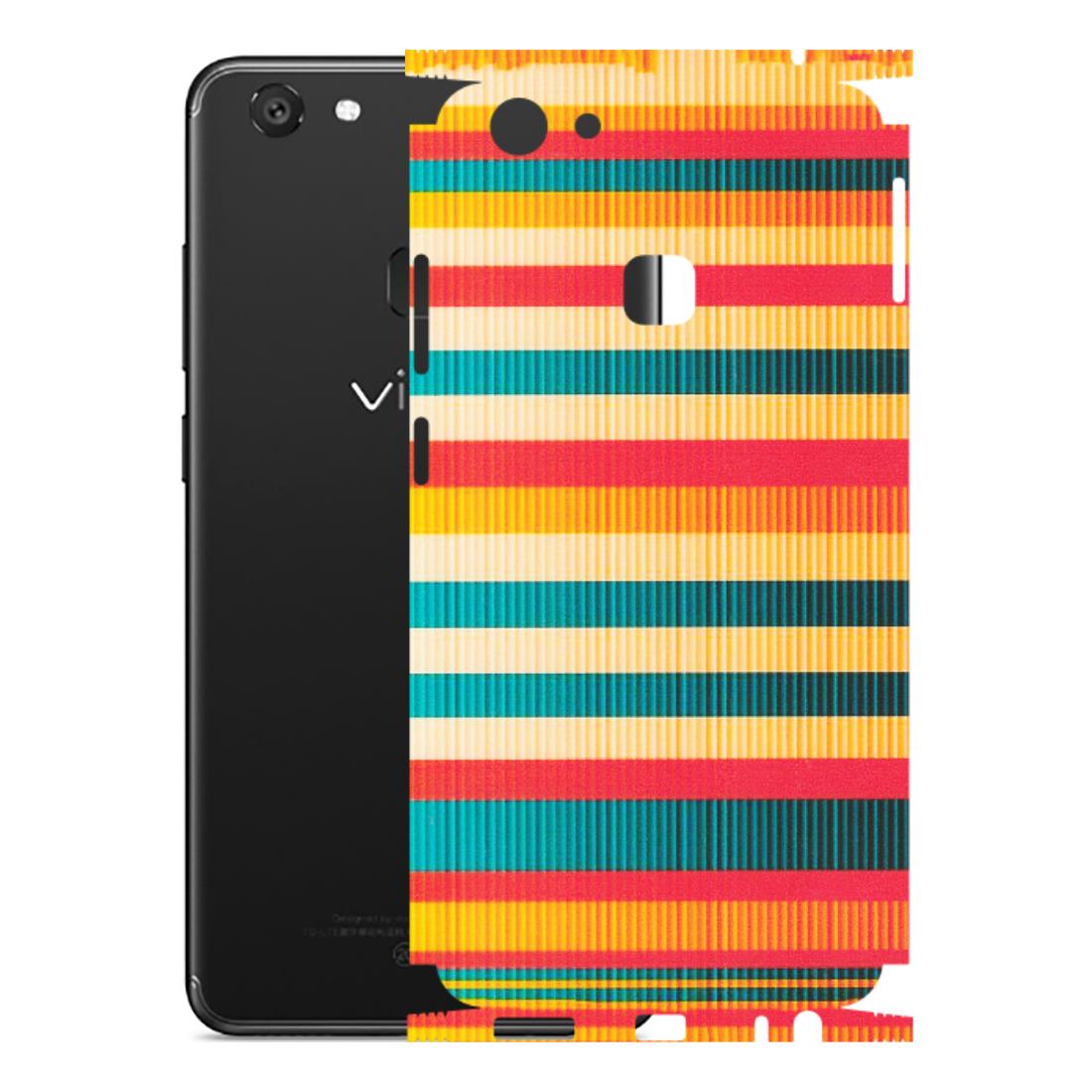 VIVO Y Series Phone Skins (All Models) - Colourful Stripes Soothing Effect - Matte Finish (M-86) Vivo Y79