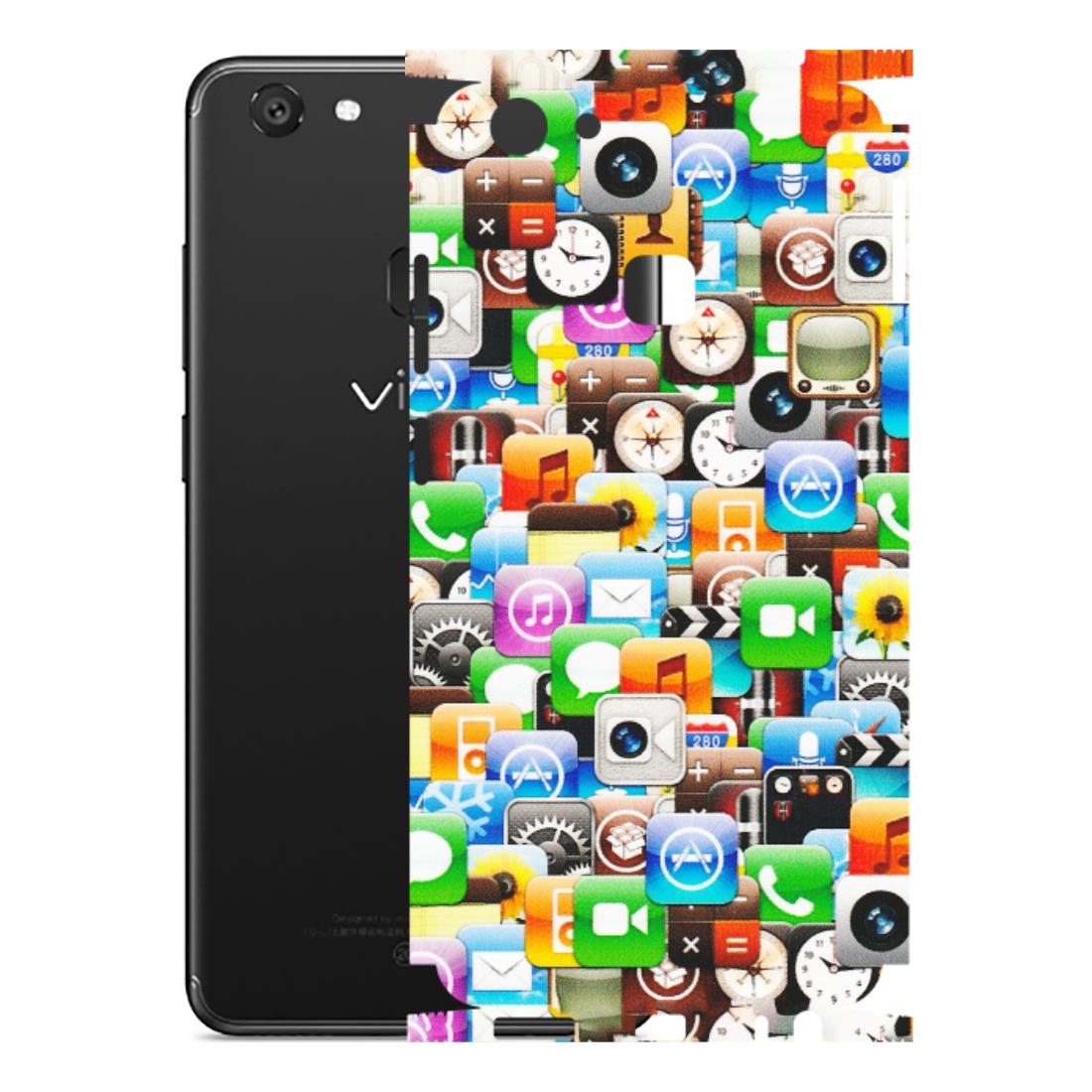 VIVO Y Series Phone Skins (All Models) - All Apple Icons - Matte Finish (M-93) Vivo Y79