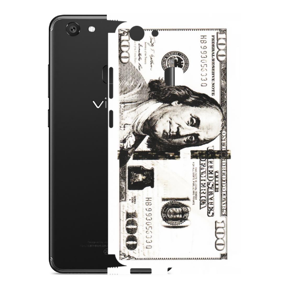 VIVO Y Series Phone Skins (All Models) - 100 Dollar Currency - Transparent Finish (T-01) Vivo Y79