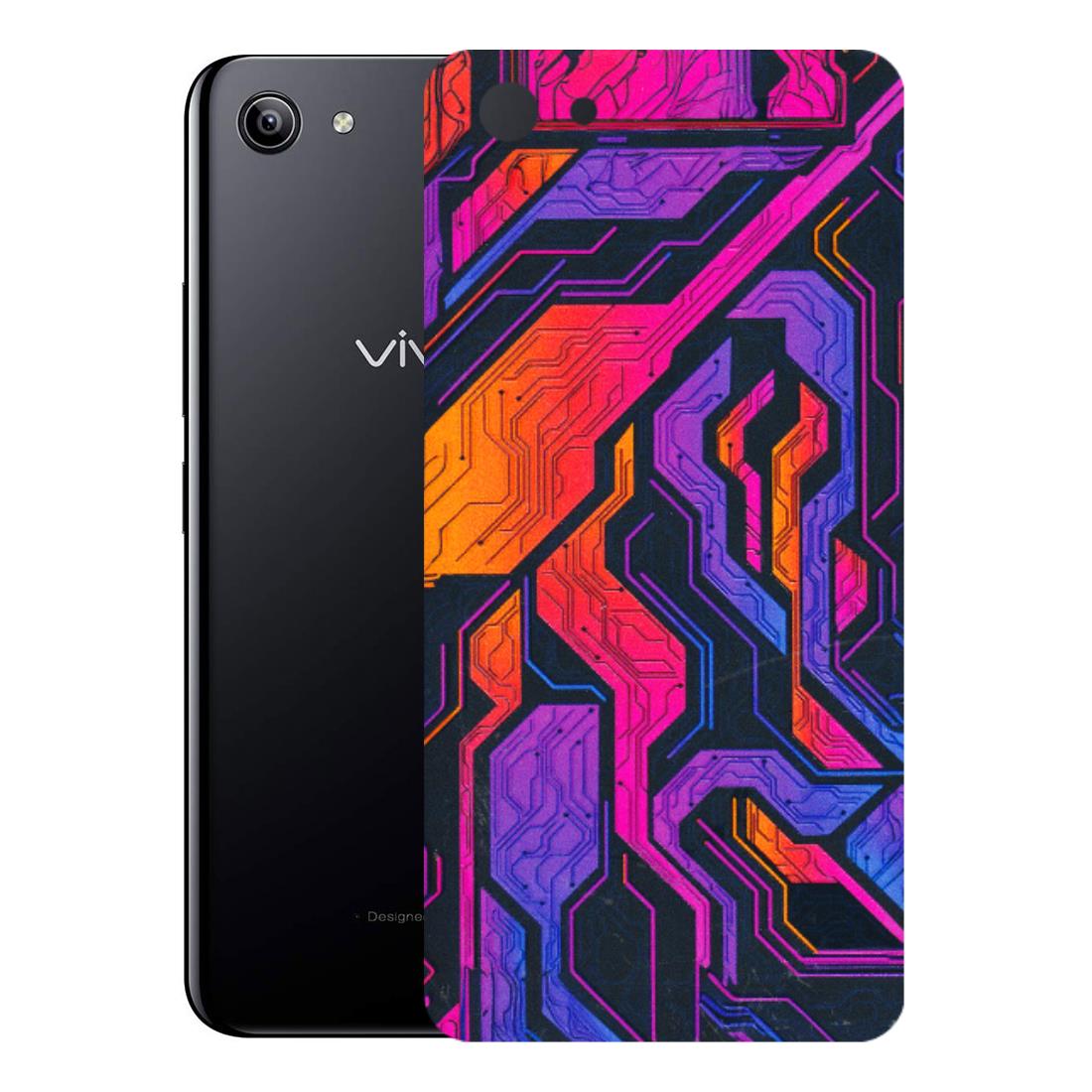 VIVO Y Series Phone Skins (All Models) - Tech Circuits Futuristic - 3D Embossed Finish (L-07) Vivo Y81I