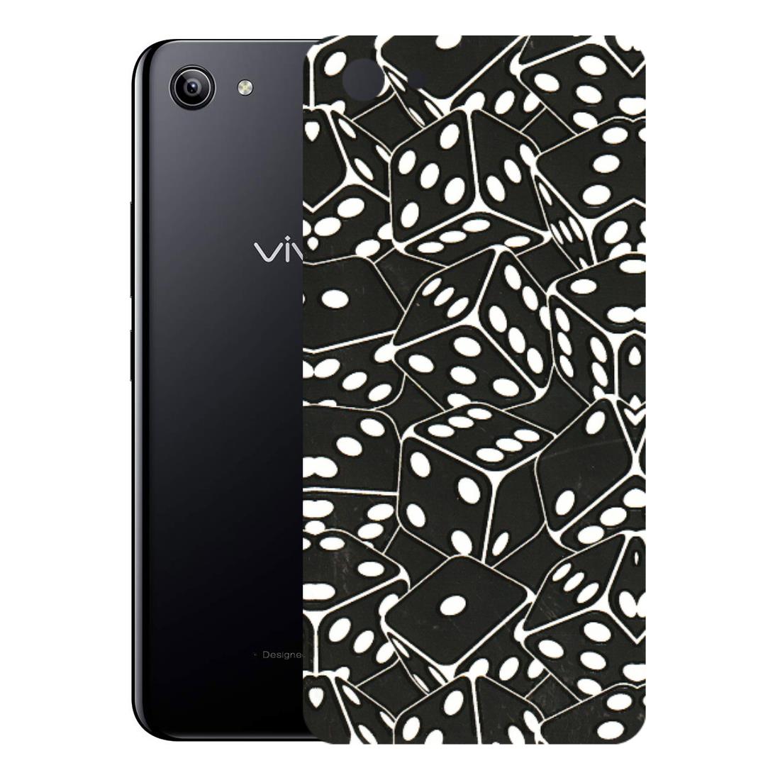 VIVO Y Series Phone Skins (All Models) - Big Black Dices - 3D Embossed Finish (L-106) Vivo Y81I