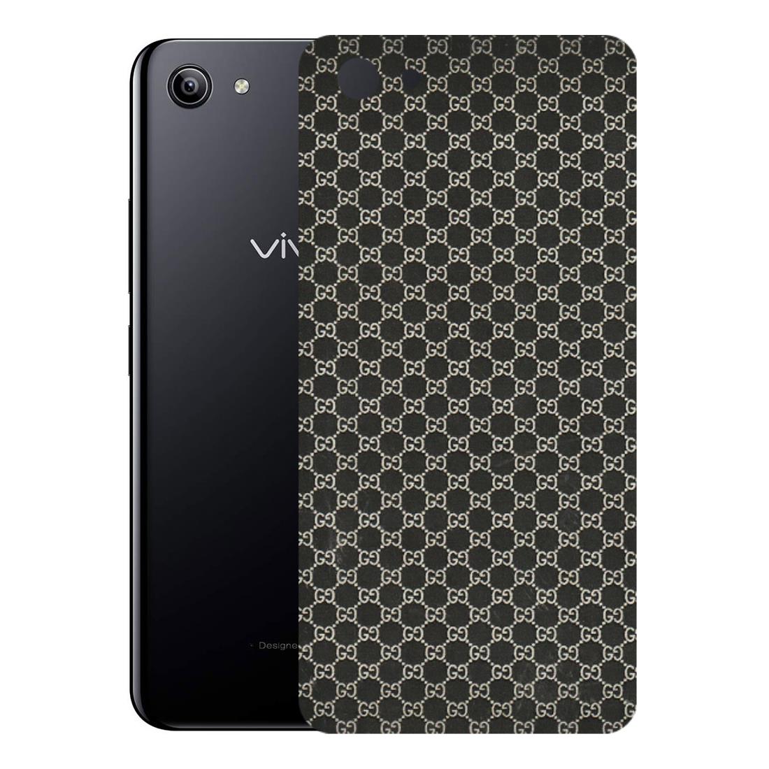 VIVO Y Series Phone Skins (All Models) - Black G Print - 3D Embossed Finish (L-109) Vivo Y81I