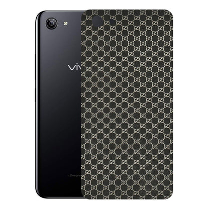 VIVO Y Series Phone Skins (All Models) - Black G Print - 3D Embossed Finish (L-109) Vivo Y81I