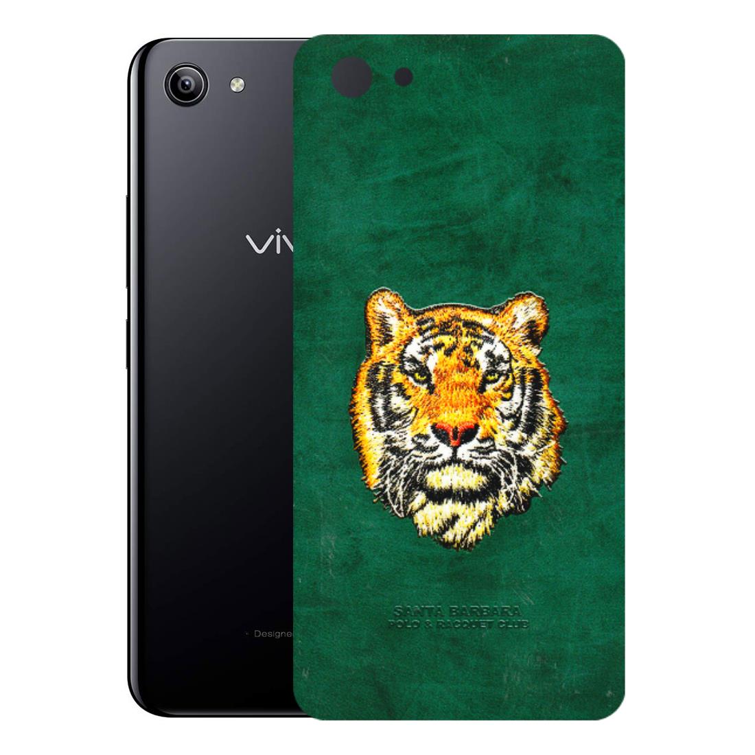 VIVO Y Series Phone Skins (All Models) - Leather Feel Tiger - 3D Embossed Finish (L-111) Vivo Y81I