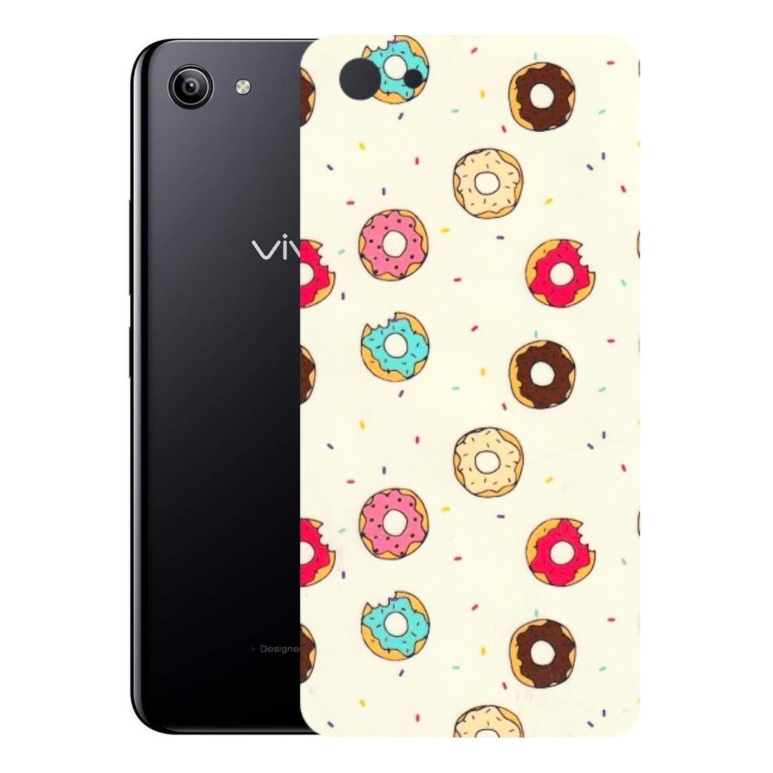 VIVO Y Series Phone Skins (All Models) - Mini Donuts Doodle Art - 3D Embossed Finish (L-122) Vivo Y81I