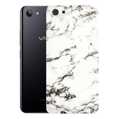 VIVO Y Series Phone Skins (All Models) - Black and White Marble Texture - 3D Embossed Finish (L-124) Vivo Y81I
