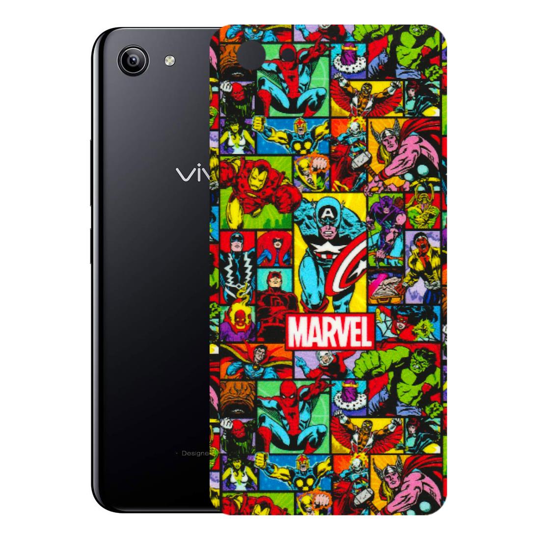 VIVO Y Series Phone Skins (All Models) - MARVELOUS Comic Characters - 3D Embossed Finish (L-129) Vivo Y81I