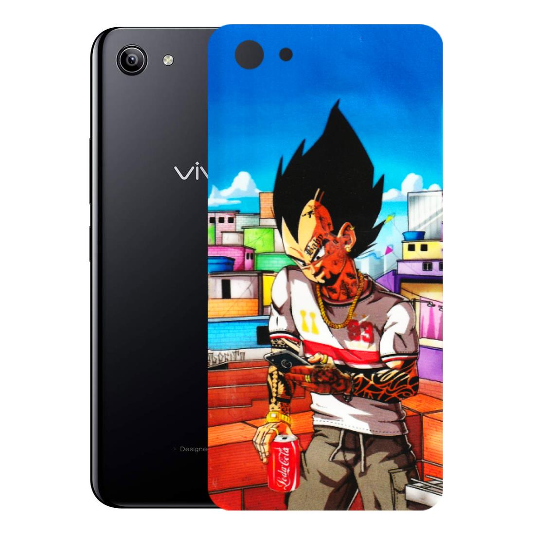 VIVO Y Series Phone Skins (All Models) - Vegeta - 3D Embossed Finish (L-136) Vivo Y81I