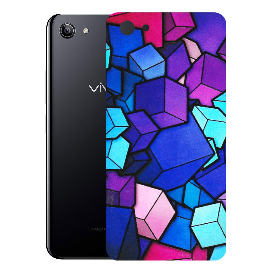 VIVO Y Series Phone Skins (All Models) - Cube Doodle - 3D Embossed Finish (L-141) Vivo Y81I