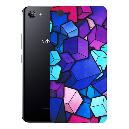 VIVO Y Series Phone Skins (All Models) - Cube Doodle - 3D Embossed Finish (L-141) Vivo Y81I