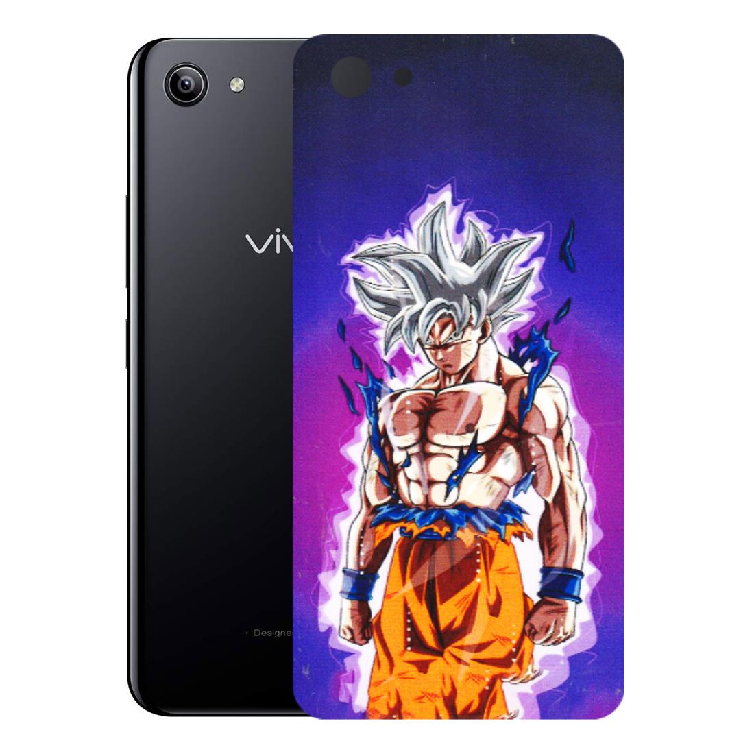 VIVO Y Series Phone Skins (All Models) - Goku Purple Anime - 3D Embossed Finish (L-147) Vivo Y81I