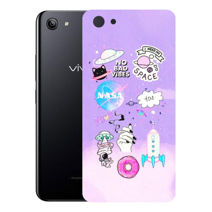 VIVO Y Series Phone Skins (All Models) - I Need My Nasa Skin - 3D Embossed Finish (L-149) Vivo Y81I