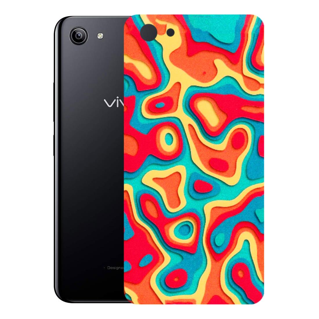 VIVO Y Series Phone Skins (All Models) - Abstract Swirl - 3D Embossed Finish (L-150) Vivo Y81I