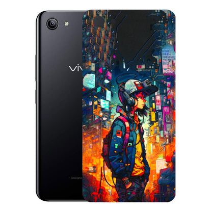VIVO Y Series Phone Skins (All Models) - Street Anime Guy - 3D Embossed Finish (L-158) Vivo Y81I