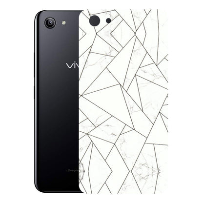 VIVO Y Series Phone Skins (All Models) - Luxury White Marble Effect - 3D Embossed Finish (L-168) Vivo Y81I